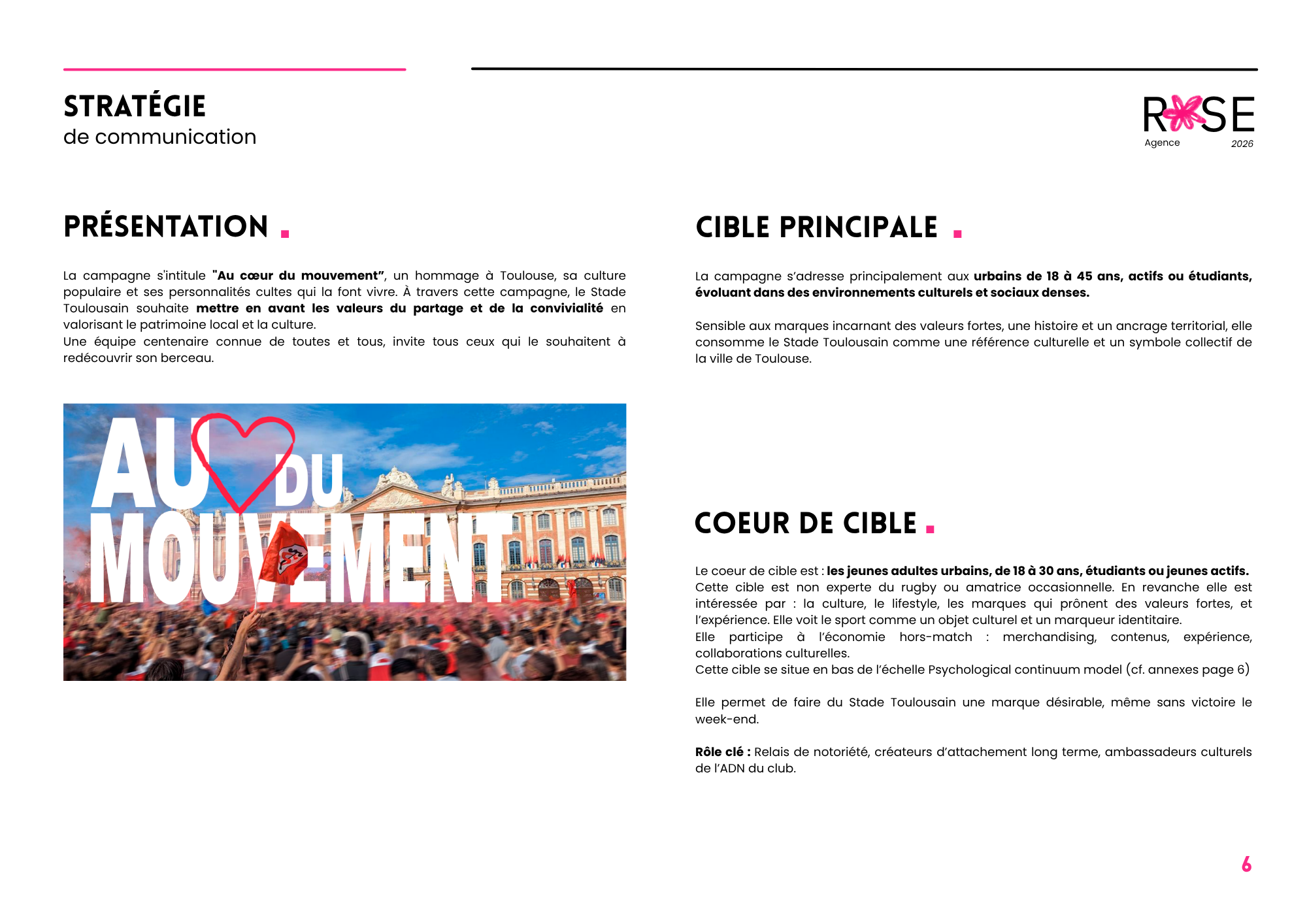 positionnement + diagnostic